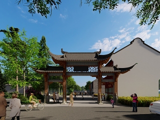 都江堰胥家镇乡村旅游景观设计