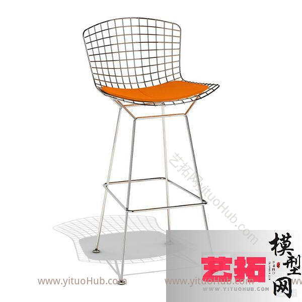 现代金属吧椅