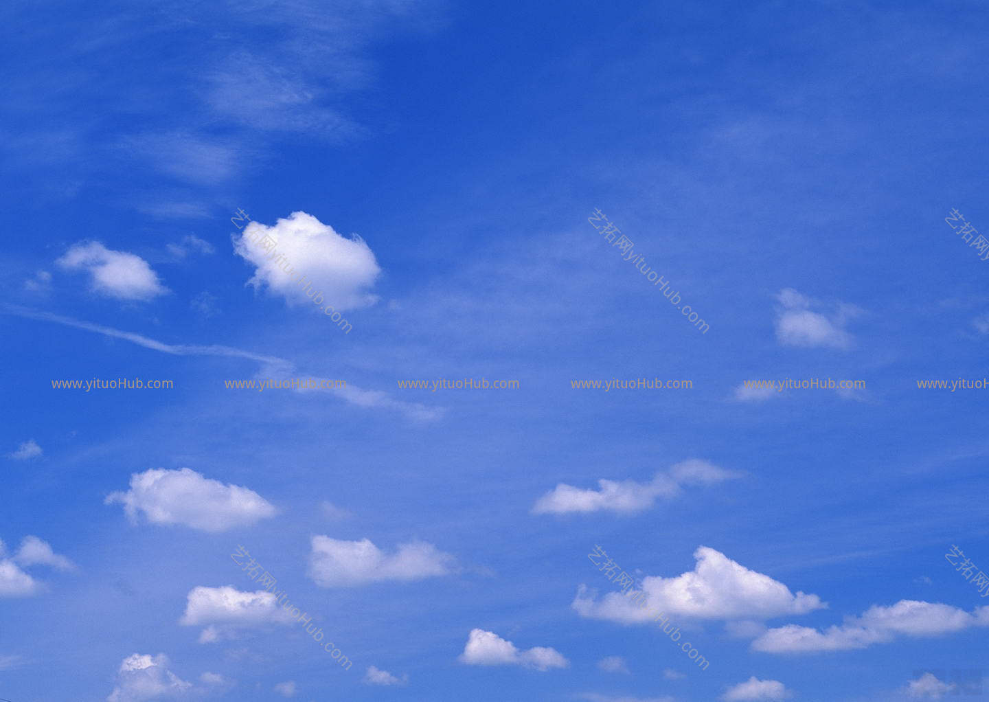 晴天 蓝天白云 天空高清素材贴图
