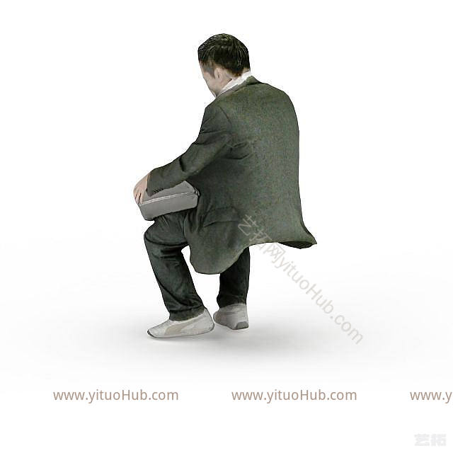 现代男人模型
