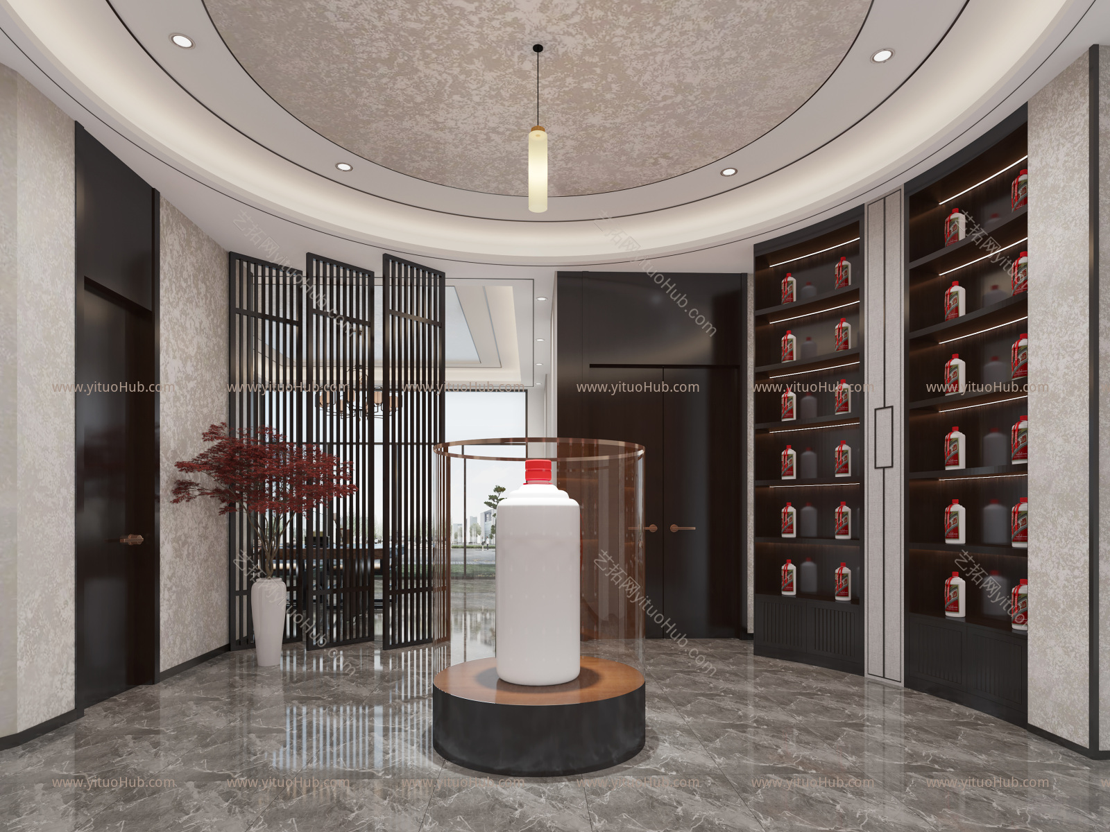 新中式烟酒店