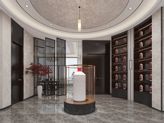 新中式烟酒店