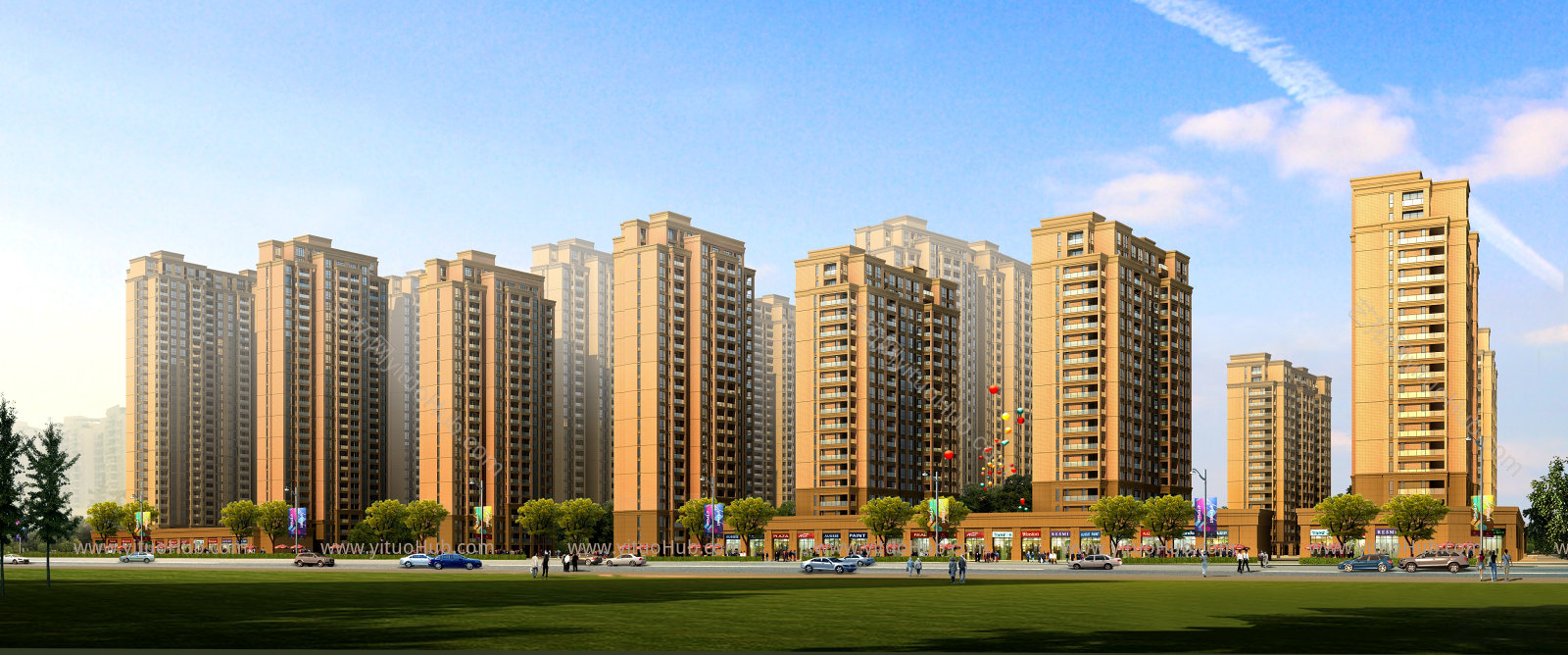 住宅建筑效果图