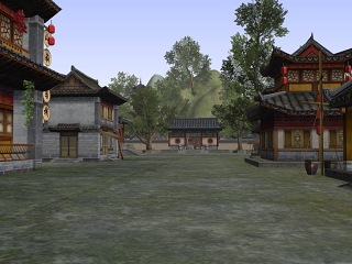 河阳城古建场景