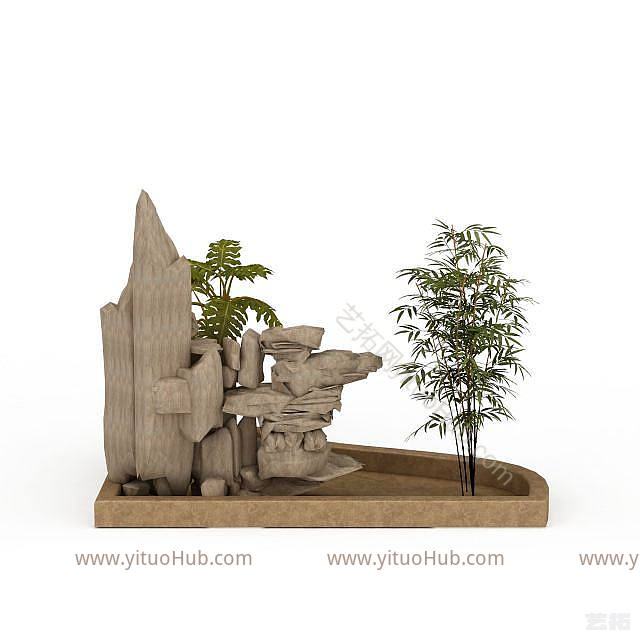 景观植物模型
