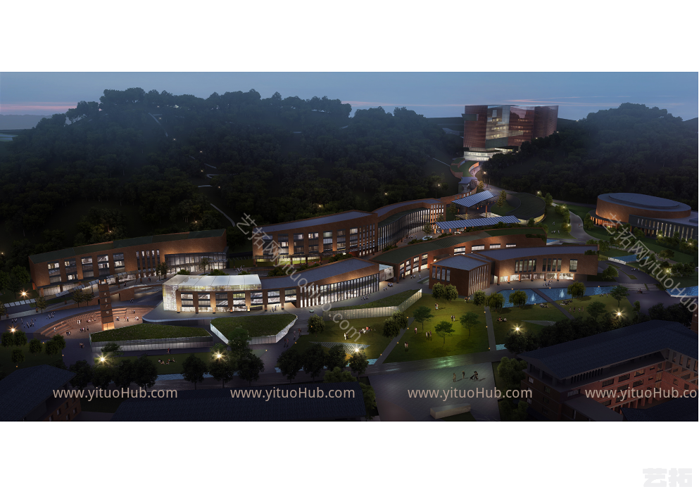 中山大学深圳建设工程项目总体规划和一期工程建筑设计标标段方案文本