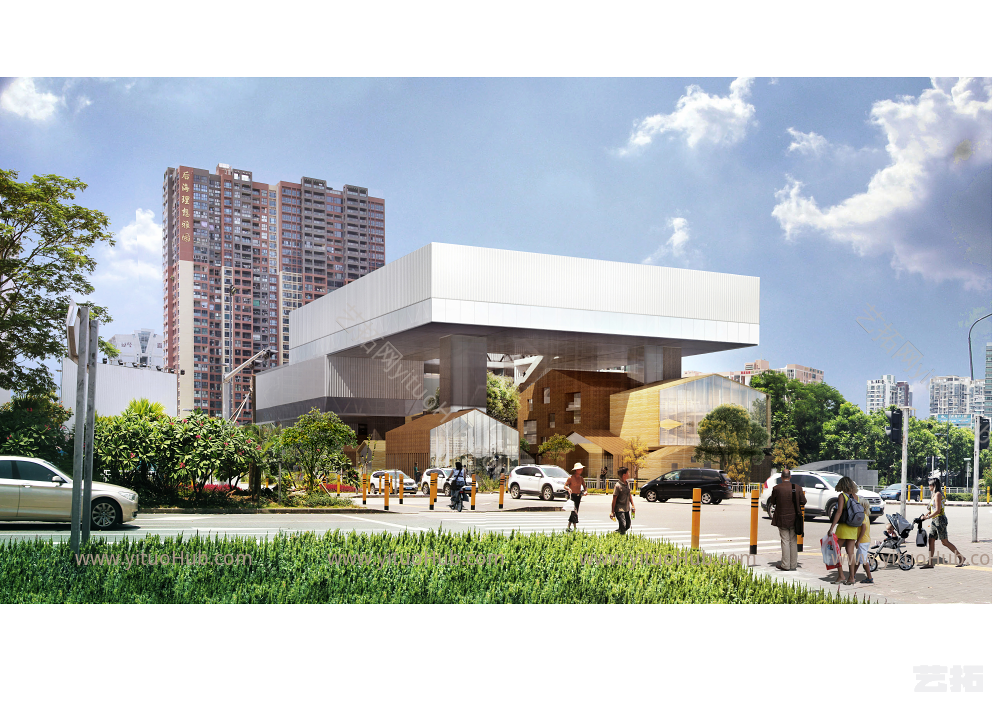 深圳市南山区蛇口街道文体中心方案设计