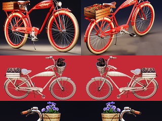现代自行车花车