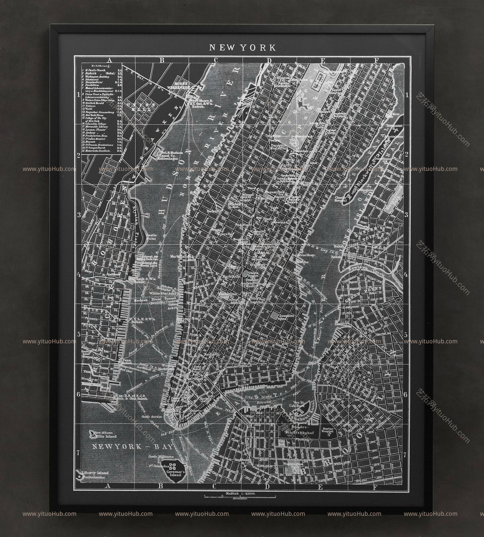 带框 现代 装饰画