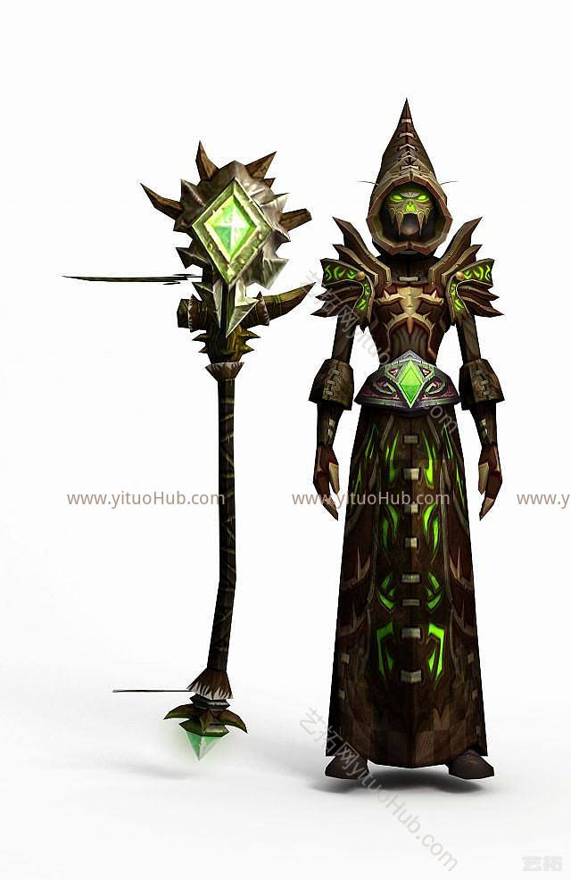 wow魔兽世界角色道具装备模型