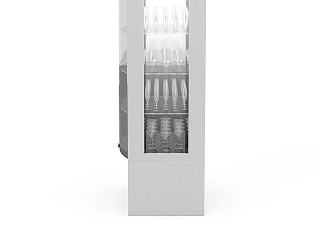 现代玻璃展柜模型