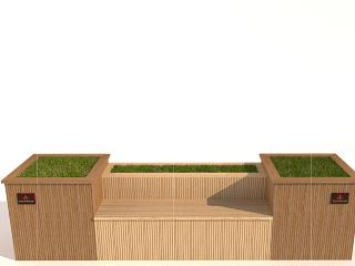 现代景观座椅