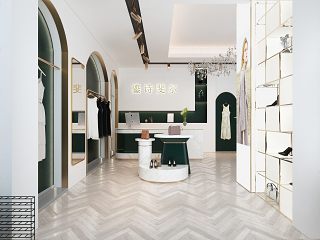 现代服装店