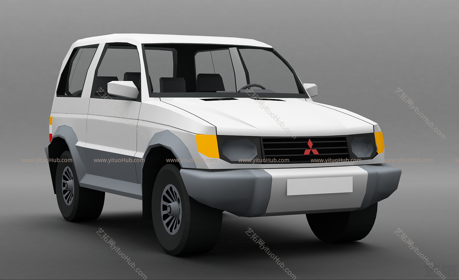 现代jeep车模型