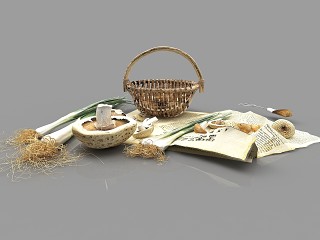 现代风格装饰品模型