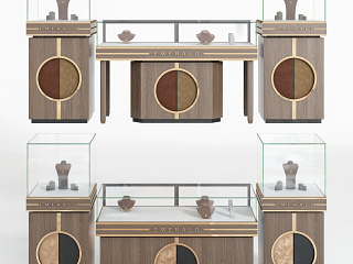 现代珠宝展柜