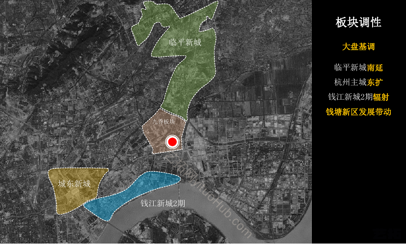 杭州市余杭区九乔商贸城地块