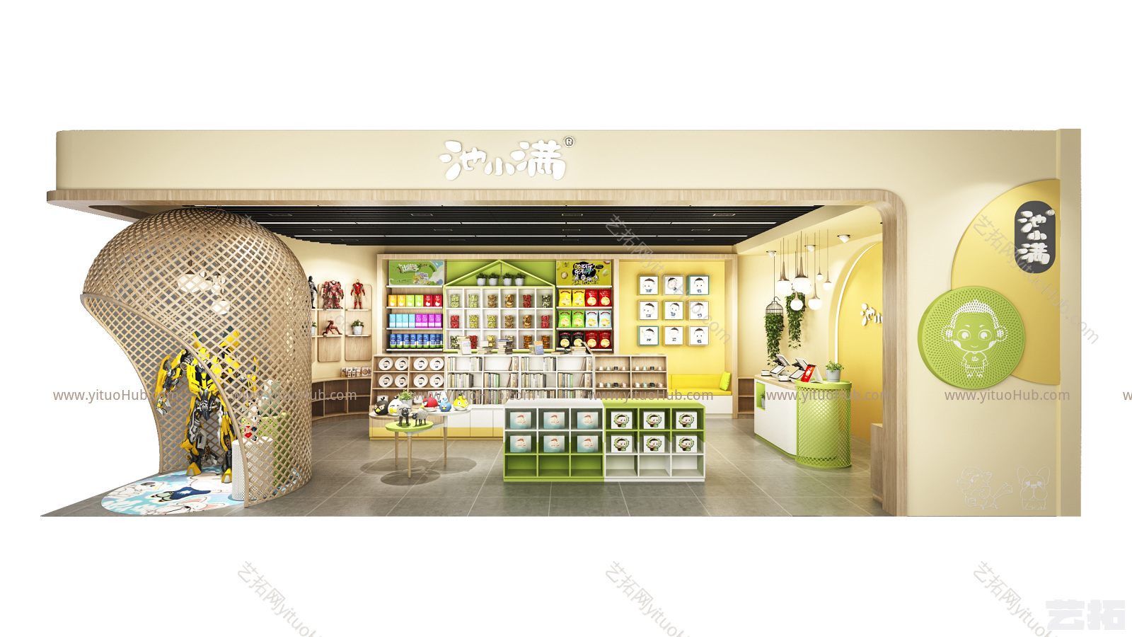 现代礼品店 专卖店 影院店 公仔