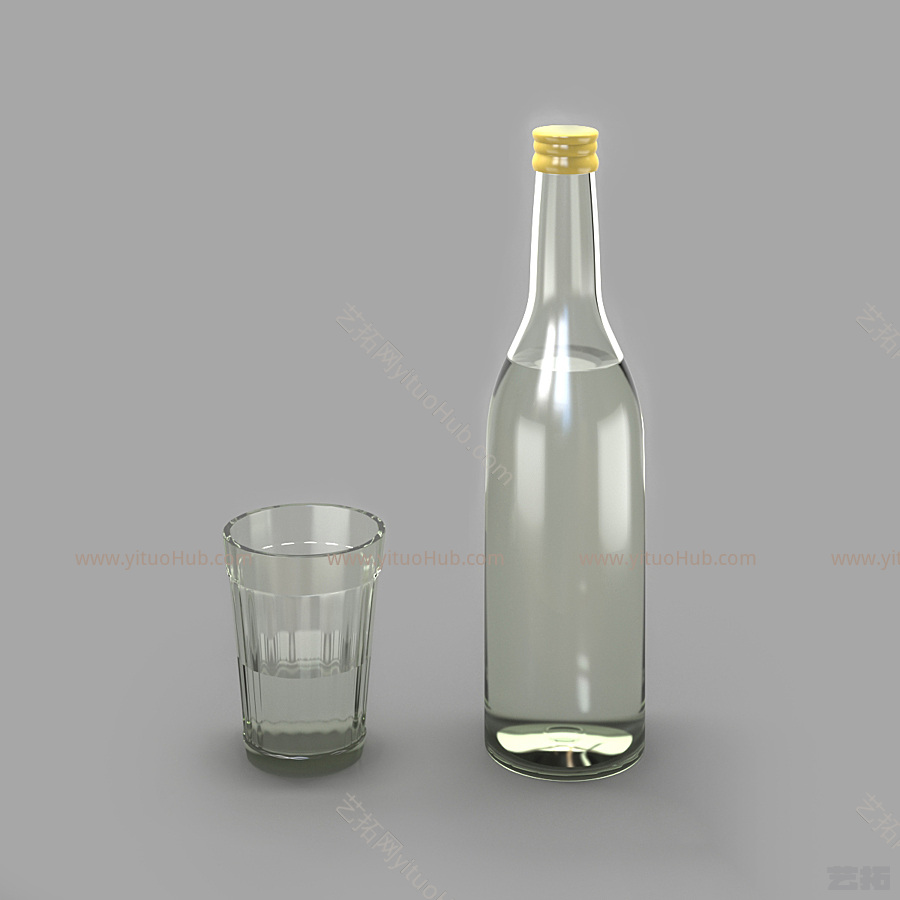 现代玻璃瓶