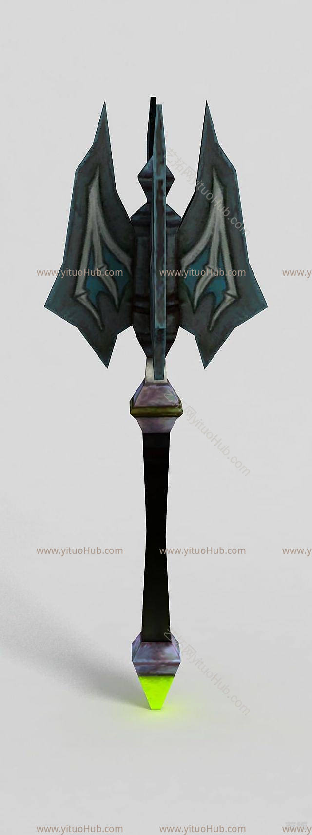 现代龙之谷游戏武器模型