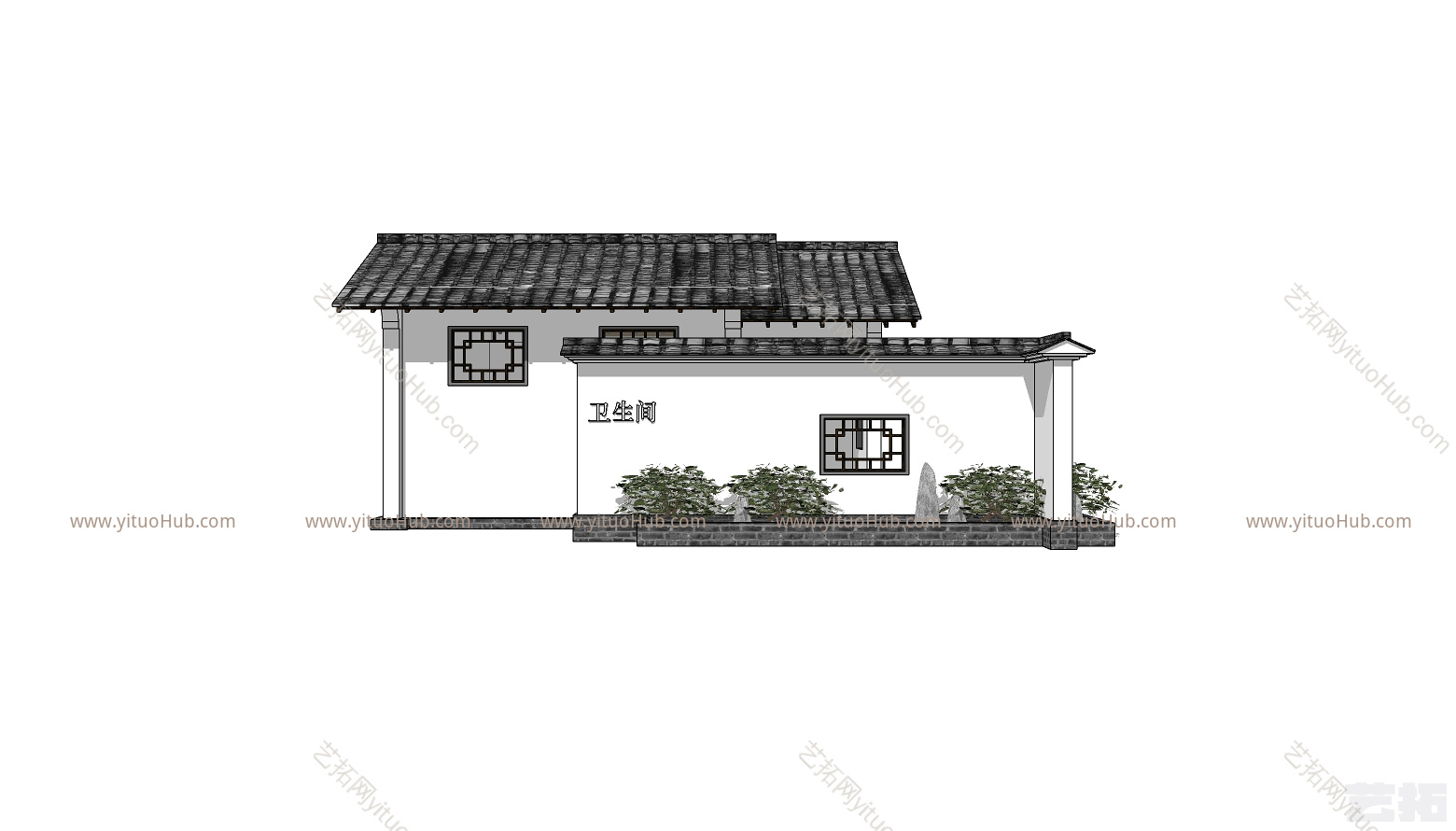 新中式公厕