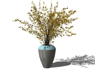 现代中式花瓶花艺