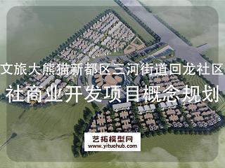 文旅大熊猫新都区三河街道回龙社区社商业开发项目概念规划