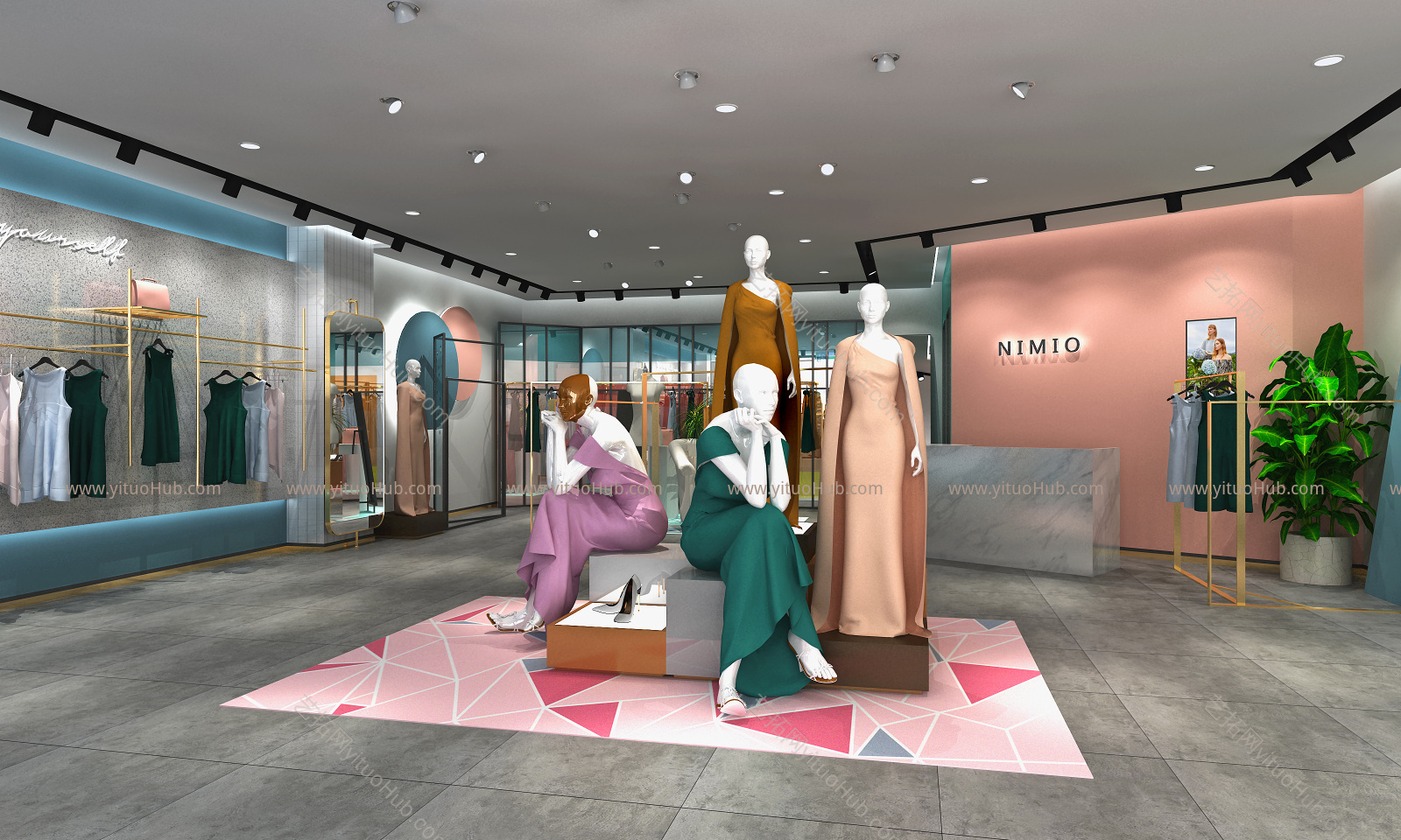 现代女装店