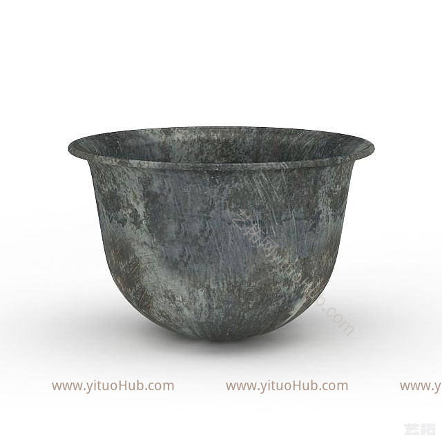 现代大型铁缸模型