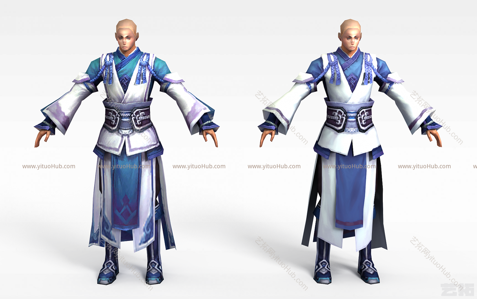 现代笑傲江湖人物模型
