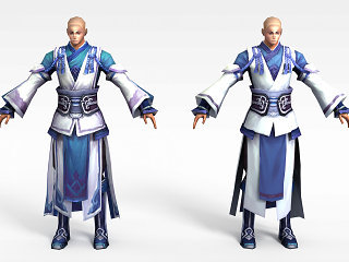 现代笑傲江湖人物模型