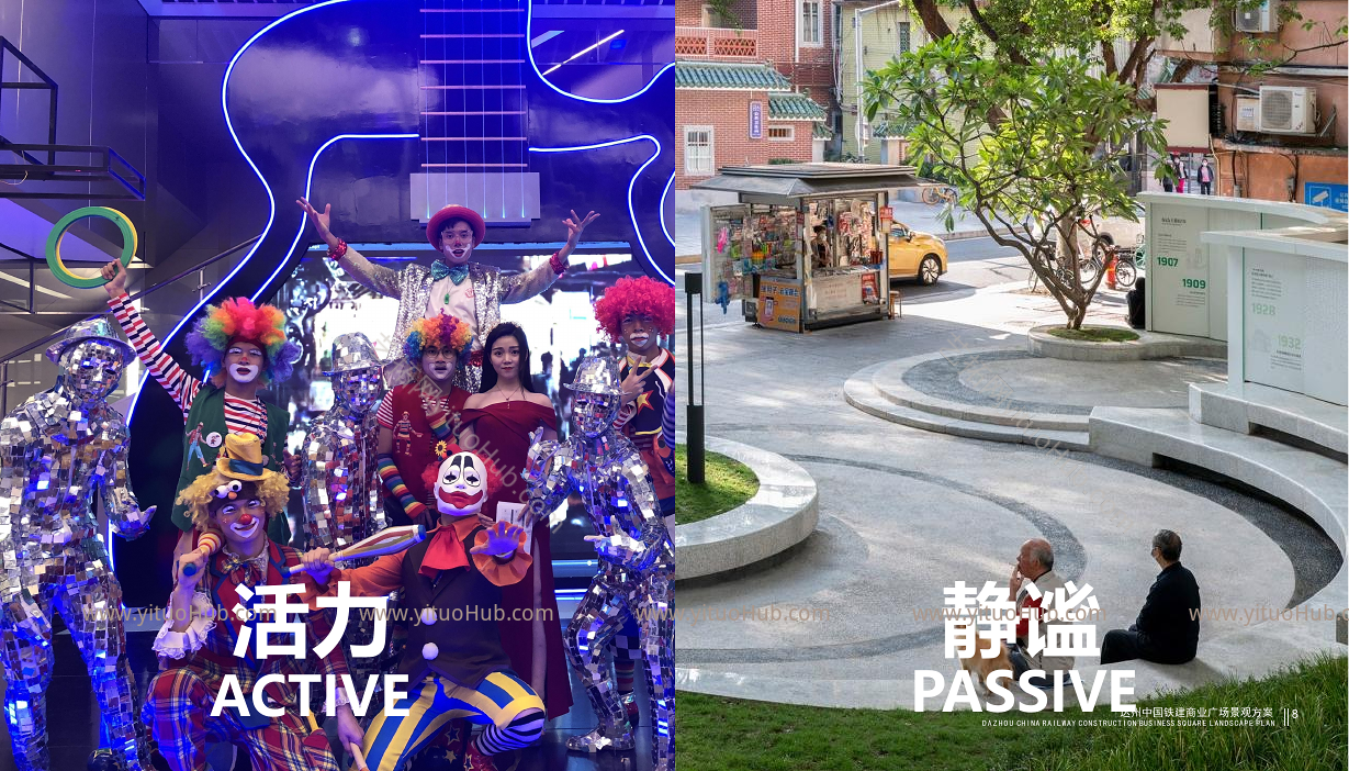 达州中国铁建商业广场景观设计方案