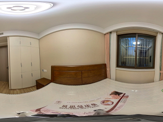 新中式卧室 床