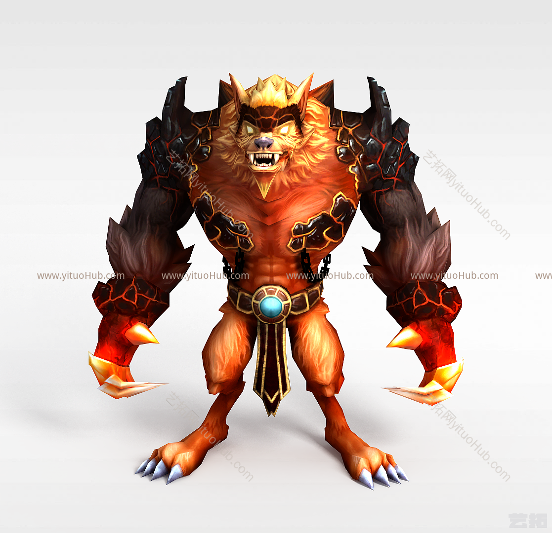 现代LOL沃里克嗜血猎手模型
