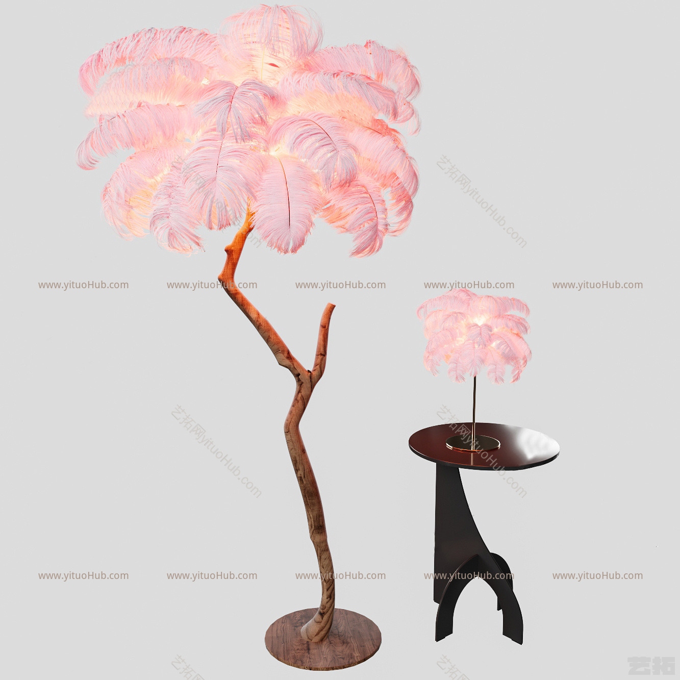 现代落地灯