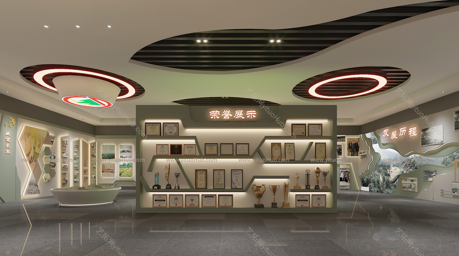 现代展厅