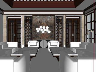 中式风格四合院