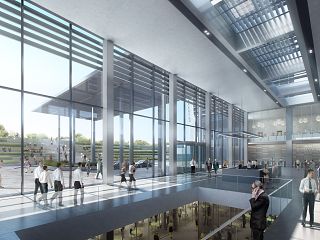 商业建筑室内效果图