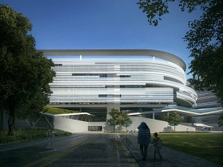 学校建筑效果图