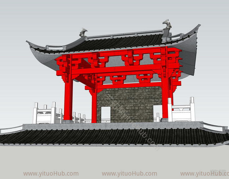 中国古建戏台