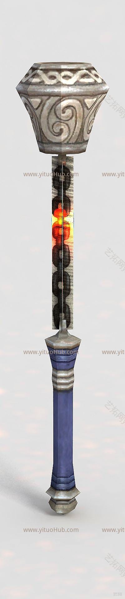 现代龙之谷游戏武器模型