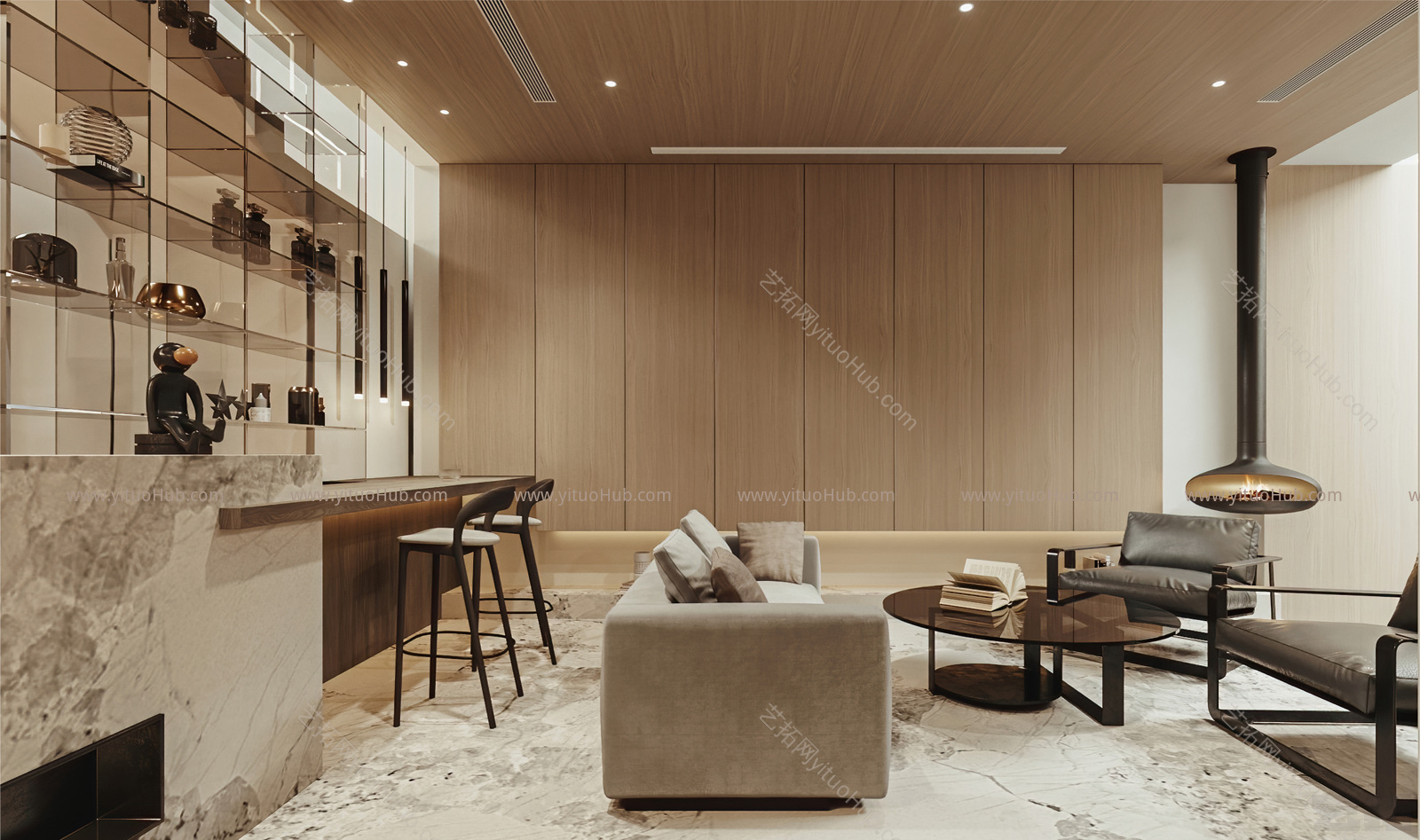 580m²现代别墅 派逃设计 