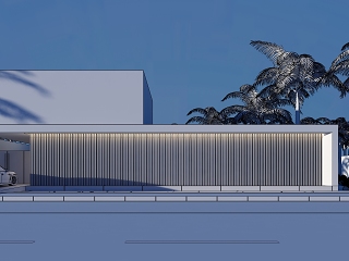 现代街边建筑
