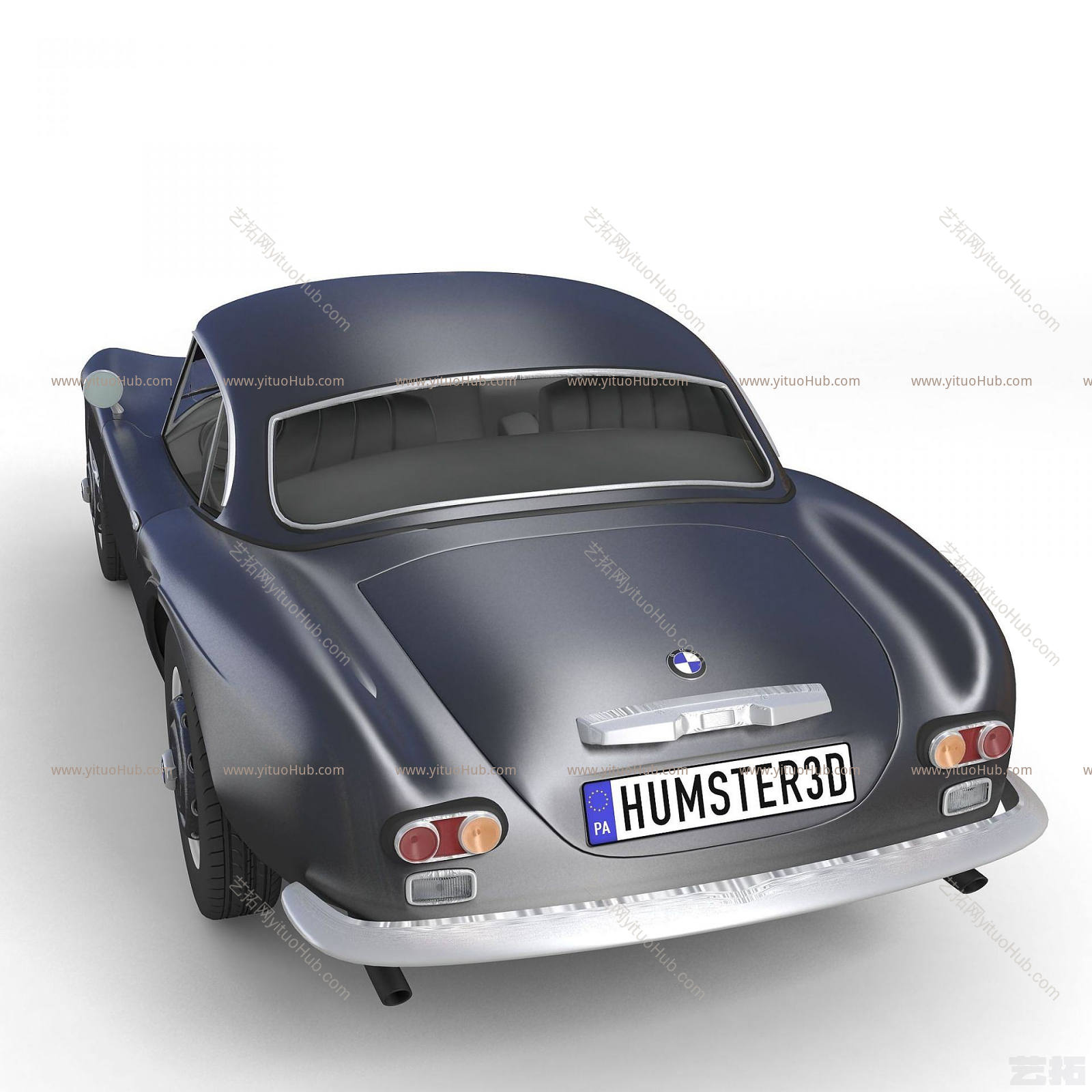 现代宝马 507 coupe 1959款模型
