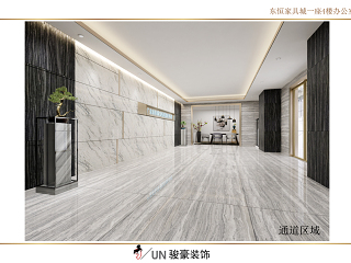 现代公司玄关 前台