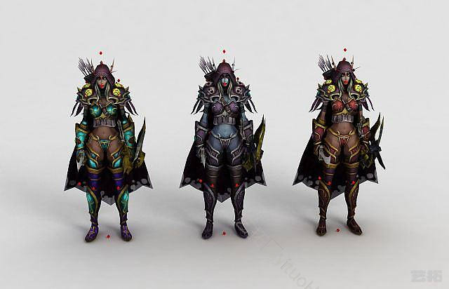 wow魔兽世界角色系列模型