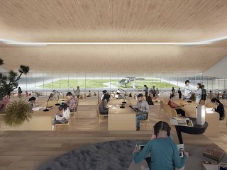 展览博物馆室内效果图 