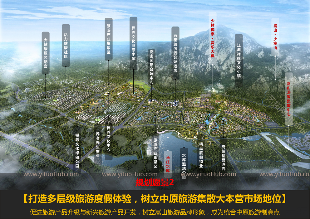 河南登封绿地嵩山文旅特色小镇概念规划成果文本