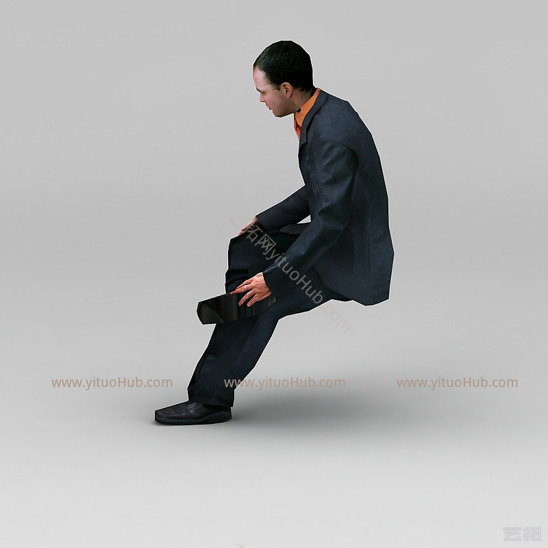 现代男人模型