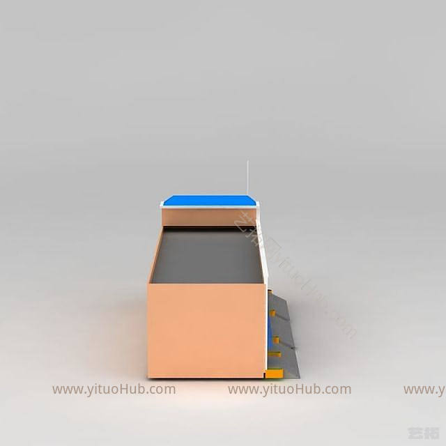 现代幼儿园模型